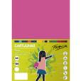 Cartulina A-4 Rosa Fluor 180 GRs.Paq. 50 hojas