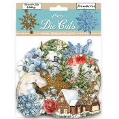 Clear Die Cuts  -  Romantic Home for the Holidays Stamperia
