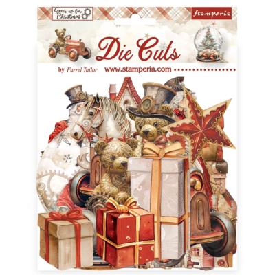 Die Cuts surtidos Gear up for Christmas Stamperia