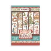 Washi pad 8 hojas A5 The Nutcracker Stamperia