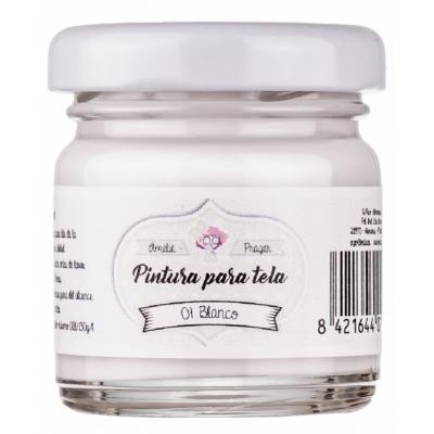 Pintura Tela 03 Blanco -30 ml. 