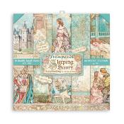 kit de Papeles  Stamperia 30 x30 Sleeping Beauty 